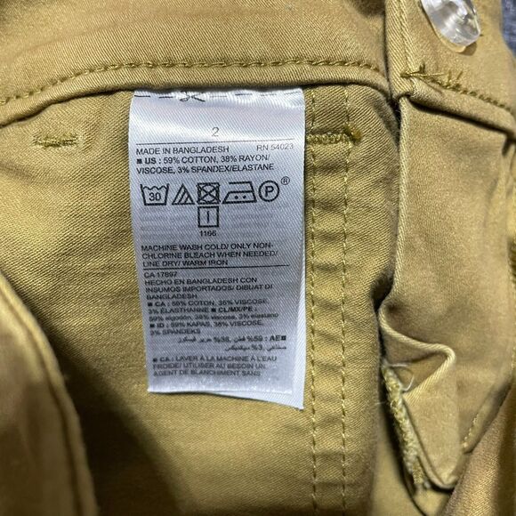 Old Navy Pixie Pants Women's Size 2 Tan - Picture 7 of 15